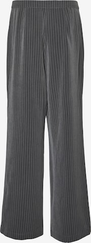 VERO MODA Wide leg Pleat-Front Pants 'NORA' in Grey