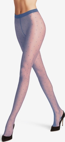 FALKE Tights 'Dot' in Blue: front