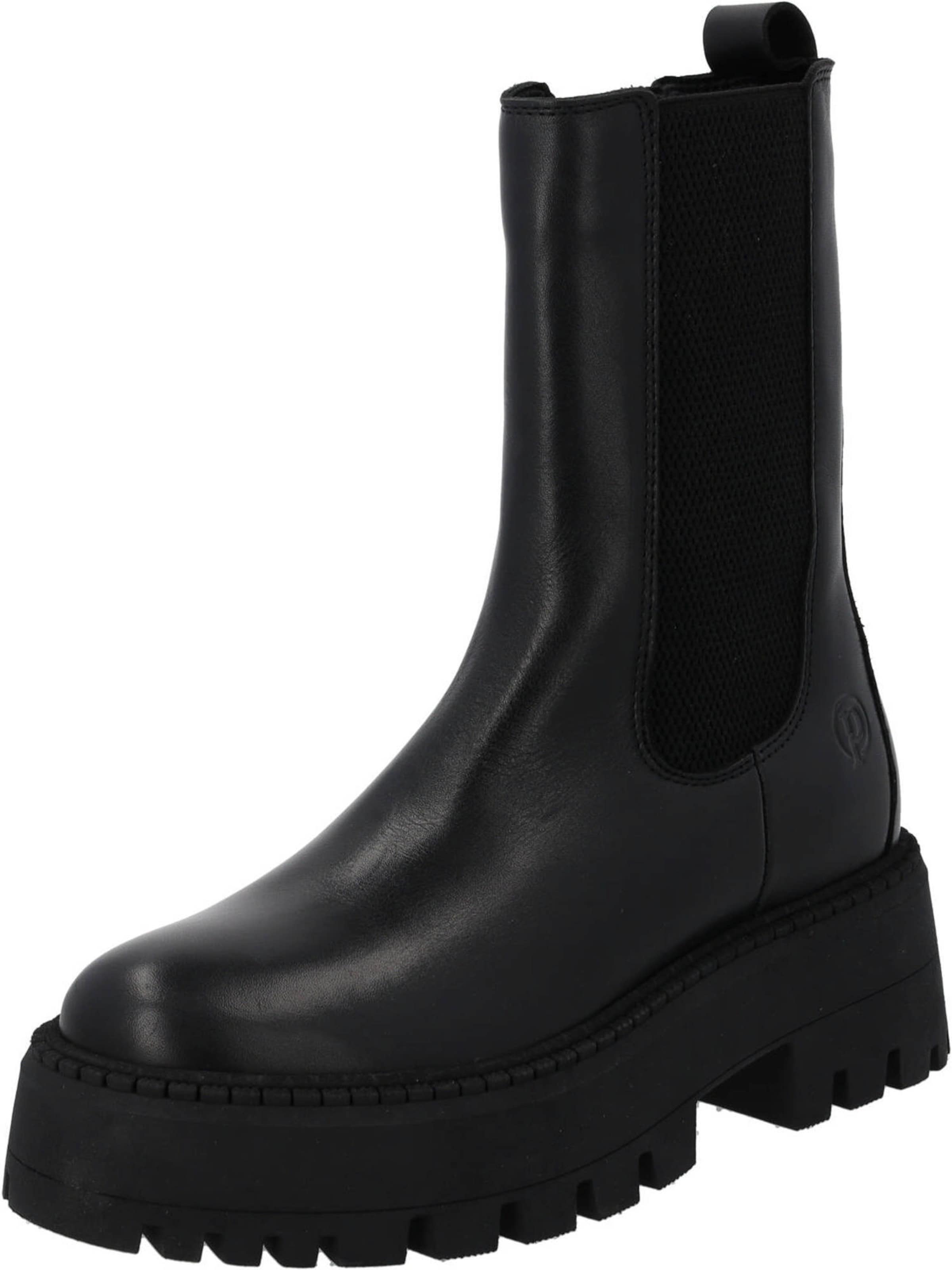 Palado Chelsea boots 'Zagad' in Zwart: voorkant