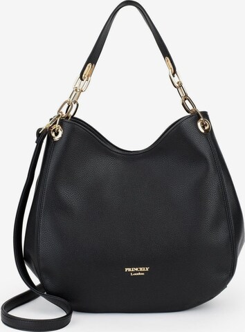 Princely London Håndtaske 'Lisa' i sort: forside