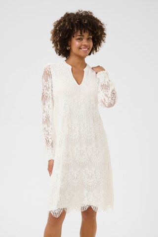 Robe 'Bellis Okram Giselle' CULTURE en blanc : devant