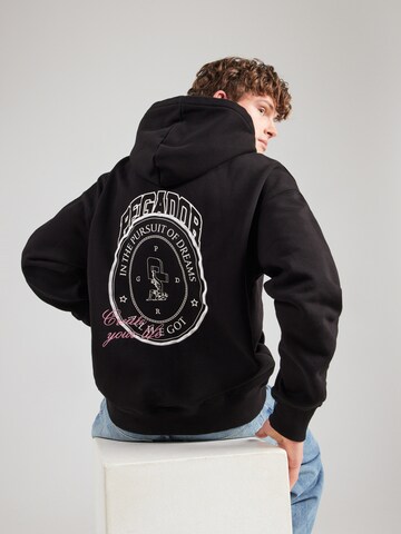 Sweat-shirt 'CREGO' Pegador en noir : devant