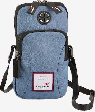 KangaROOS Crossbody Bag in Blue: front