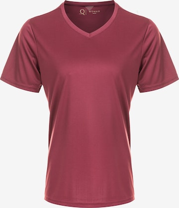 ENDURANCE Functioneel shirt 'Annabelle' in Rood: voorkant