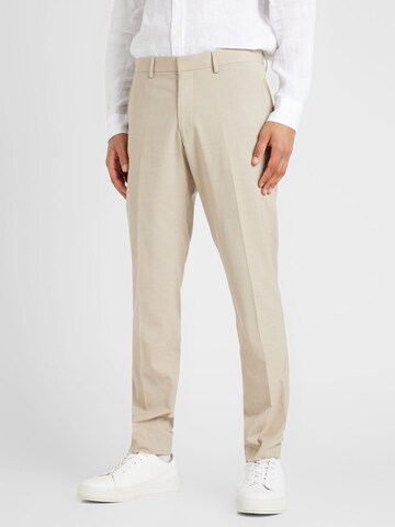 s.Oliver BLACK LABEL - regular Pantalón chino en beige: frente