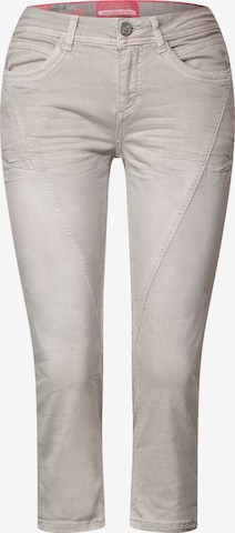 Coupe slim Jean STREET ONE en gris : devant