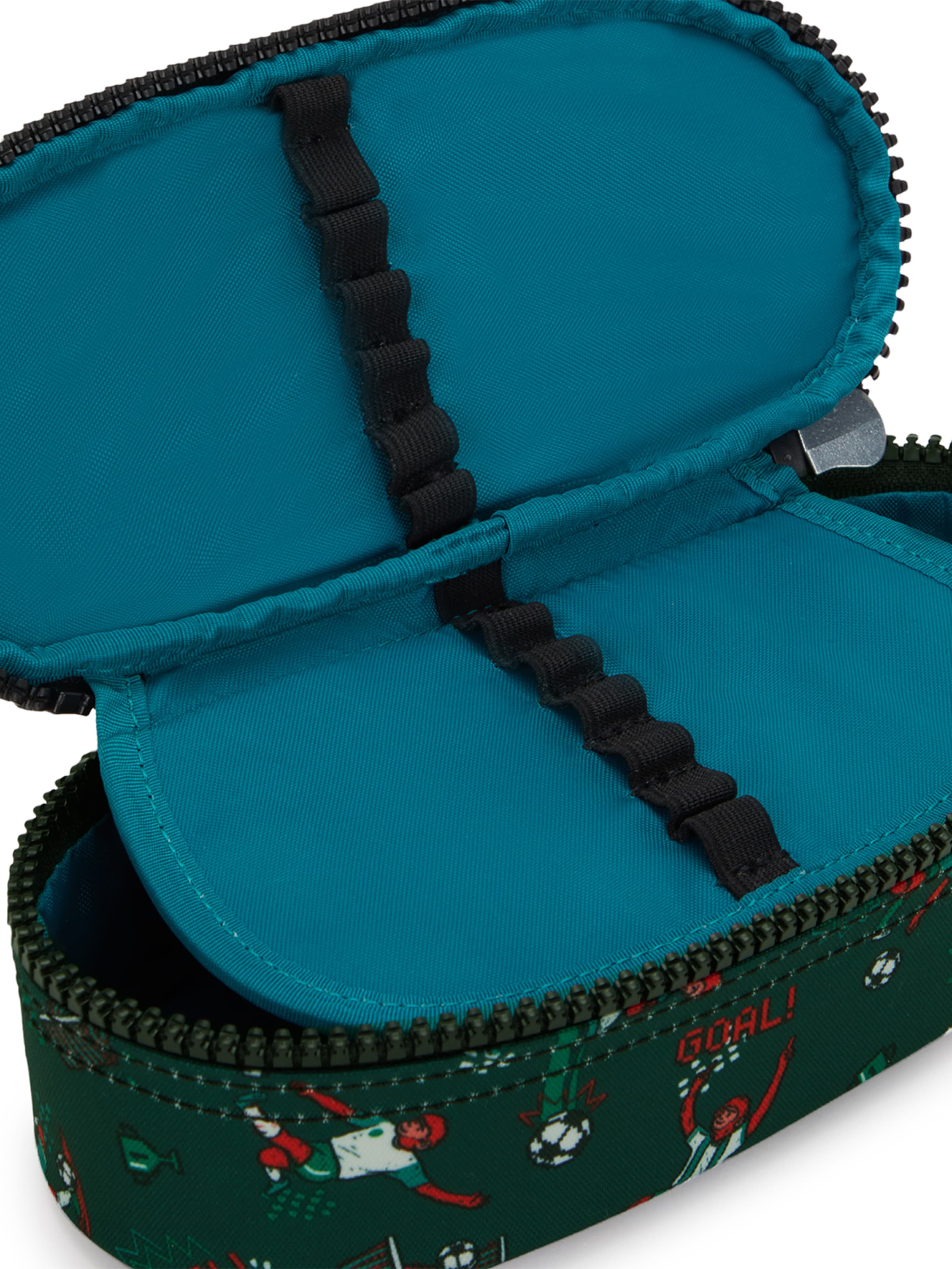KIPLING - Estuche 'DUOBOX' en verde