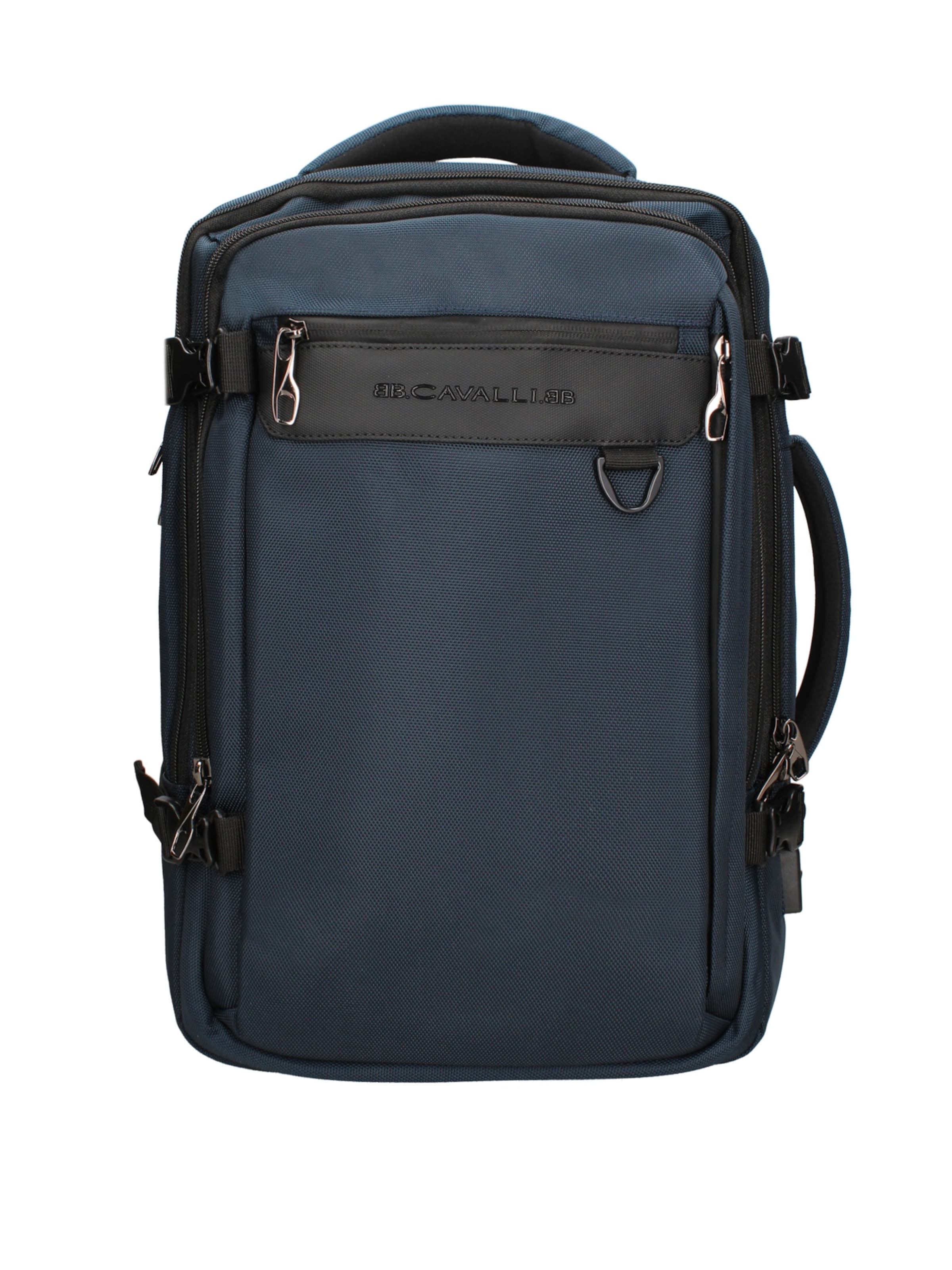 Zaino di B. Cavalli in blu: frontale
