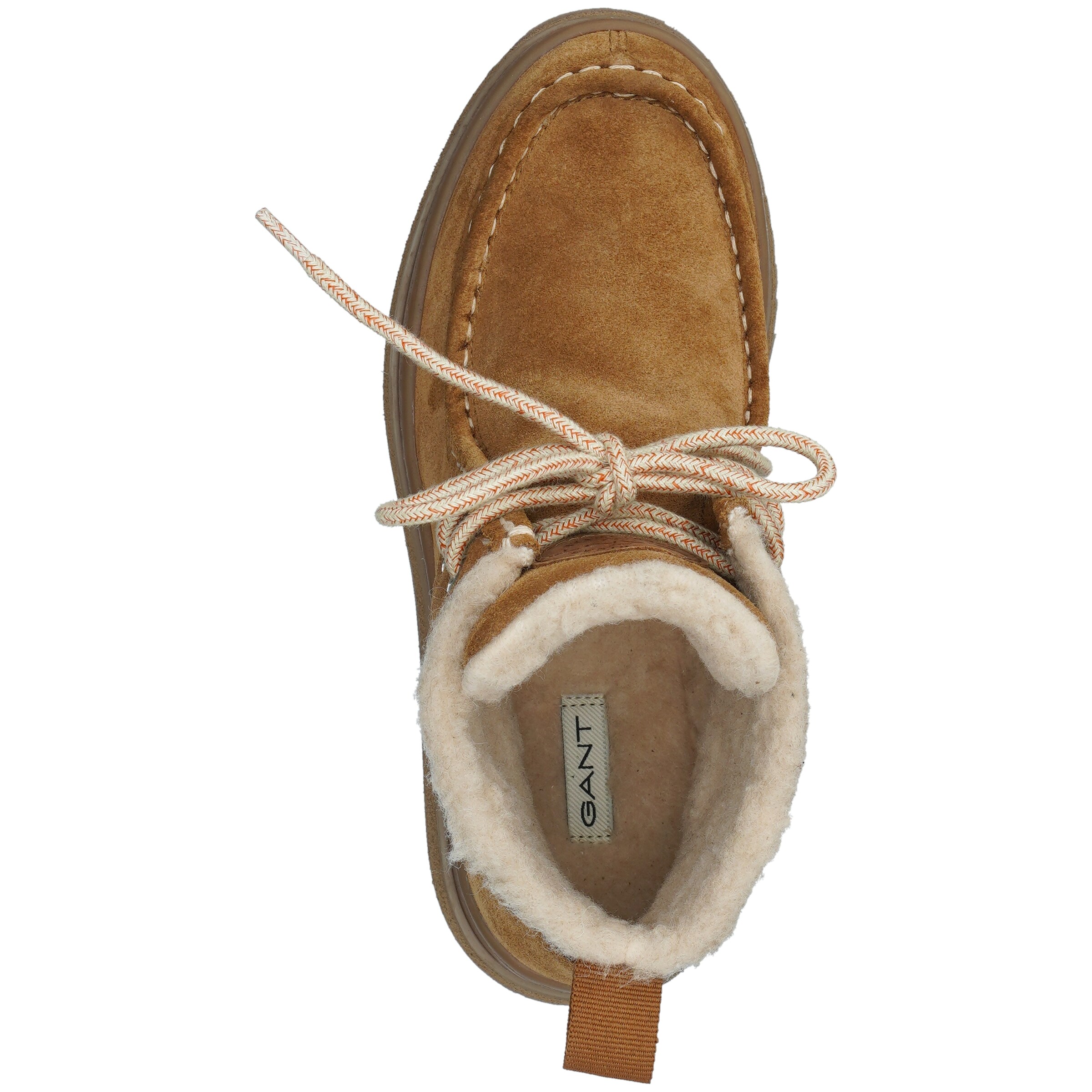 GANT Stövlett med snörning 'Sistown' i beige