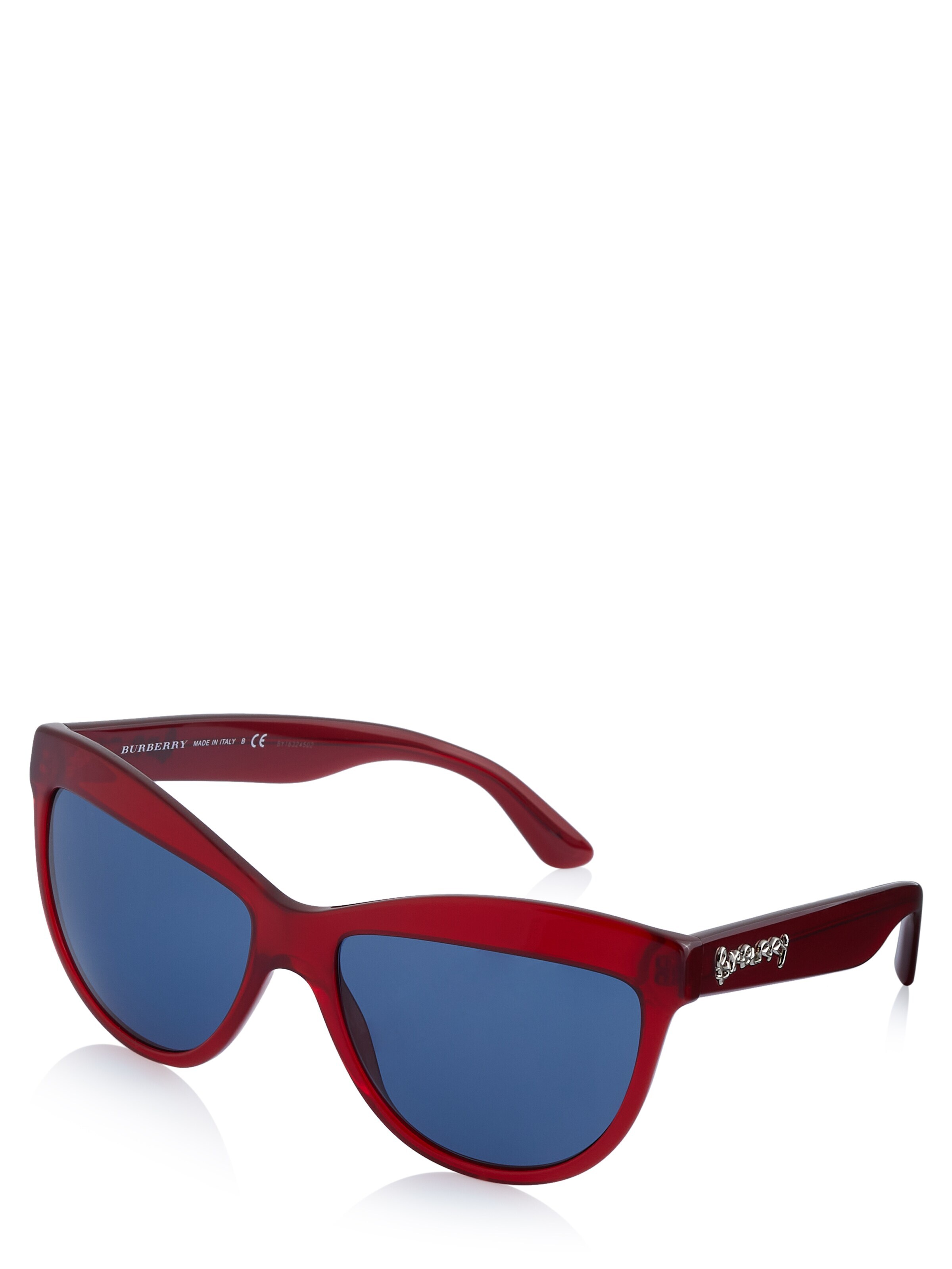 BURBERRY Zonnebril in Rood: voorkant