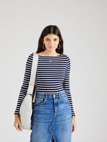 Tommy Jeans Koszulka 'BRETON' w kolorze niebieski
