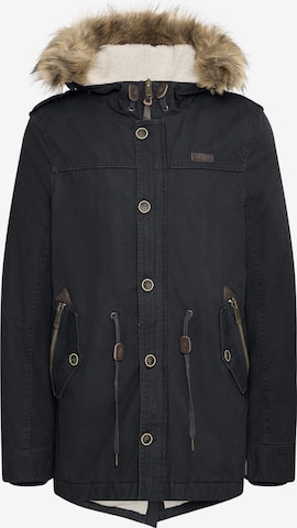 Parka invernale 'Pulsoor' di INDICODE JEANS in nero: frontale
