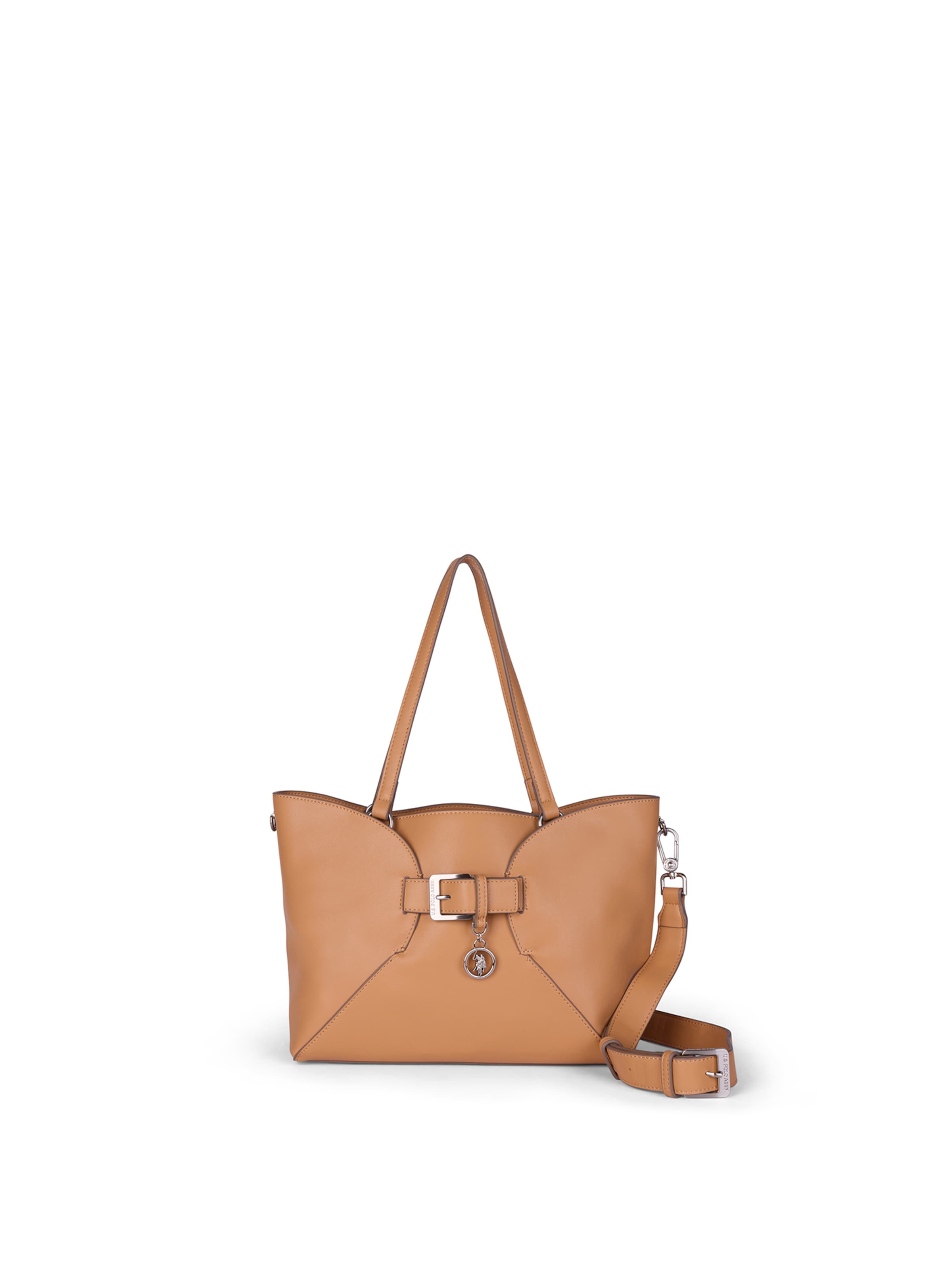 Shopper di U.S. POLO ASSN. in marrone: frontale