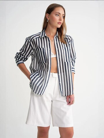 Chemisier MixRay en bleu