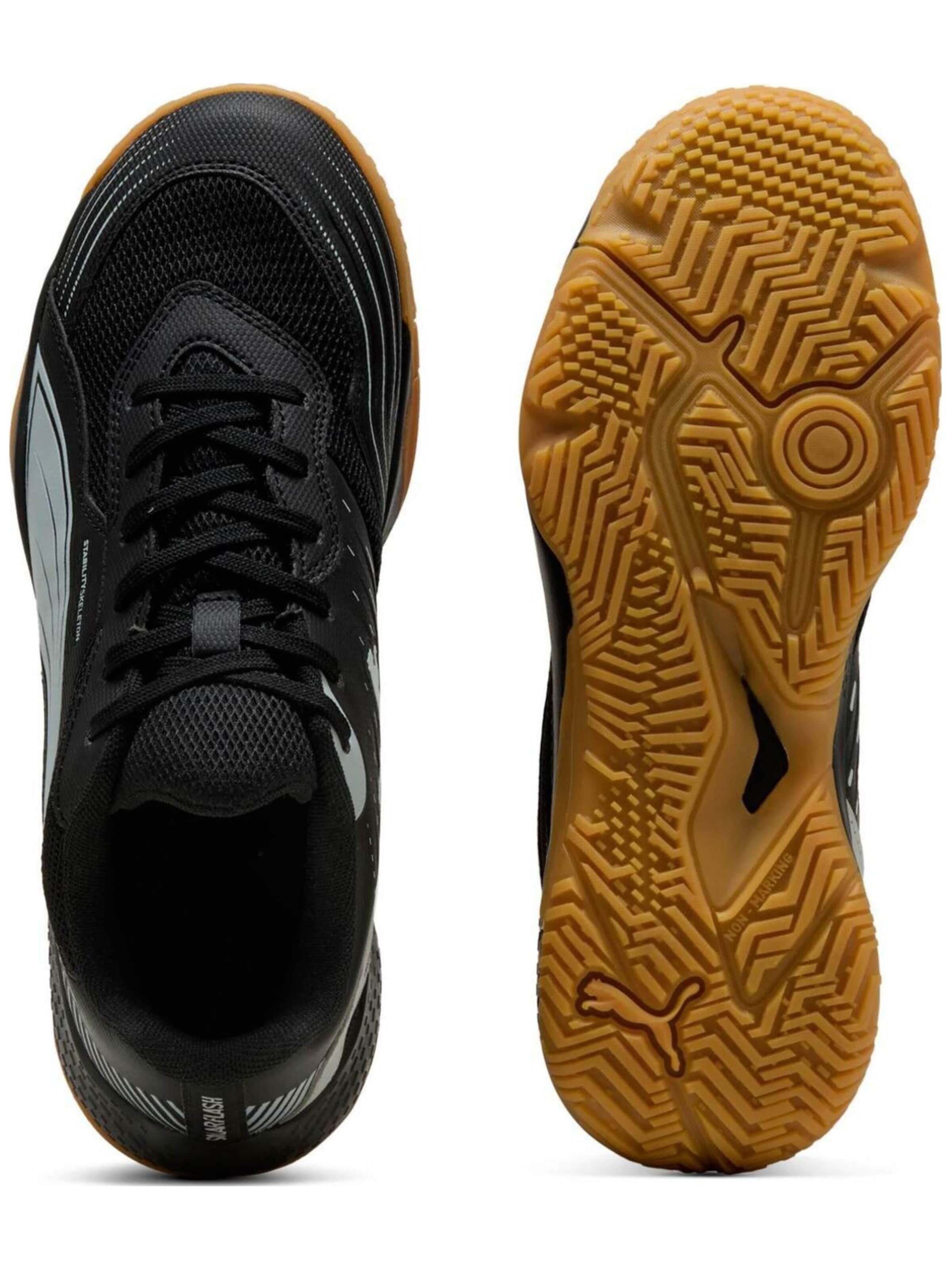 PUMA - Zapatillas de fútbol 'Puma Solarflash III Jr Team' en negro