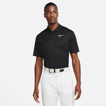 NIKE Poloshirt 'Victory' in Schwarz: Vorderseite
