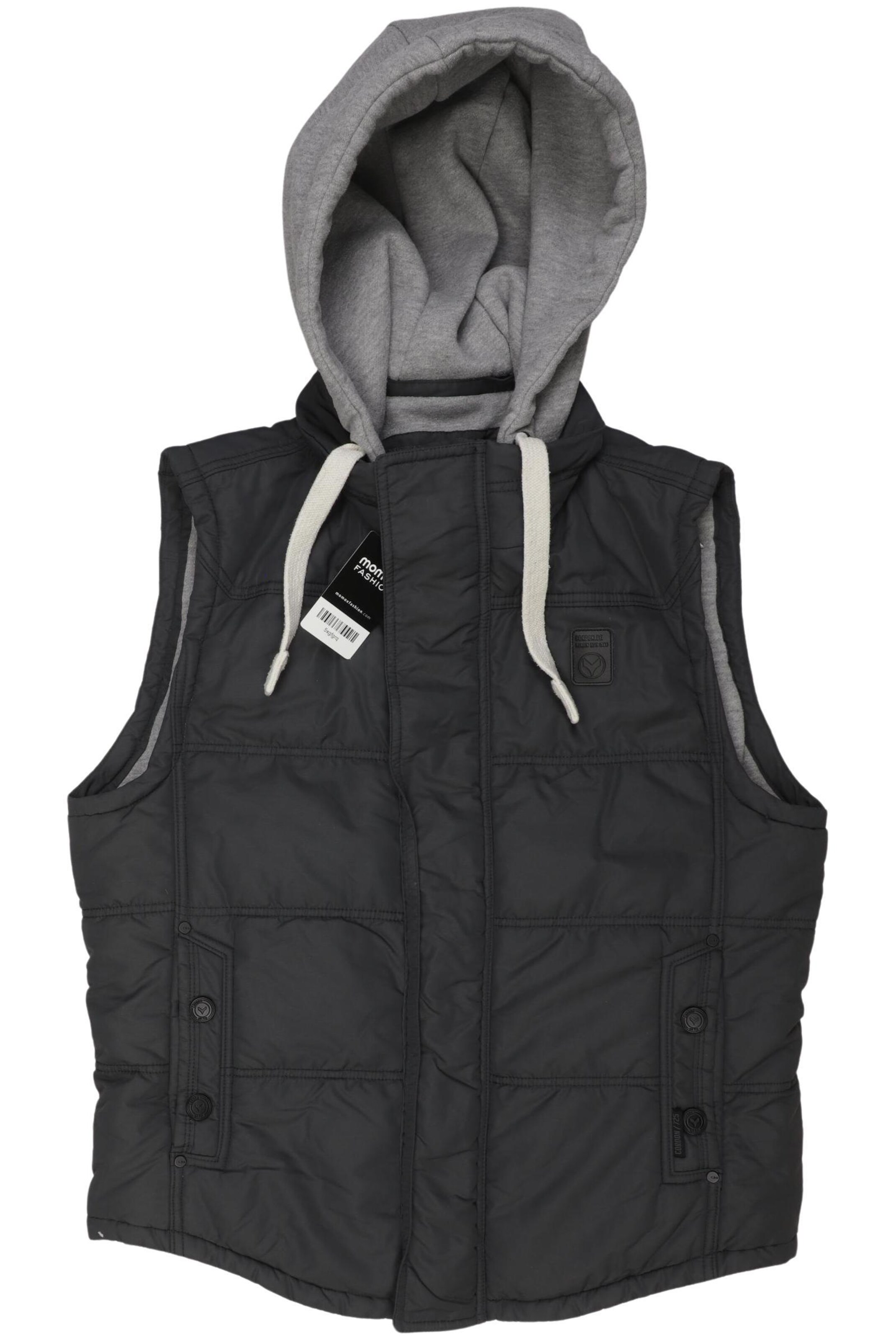 Cordon Vest in L in Grey: front