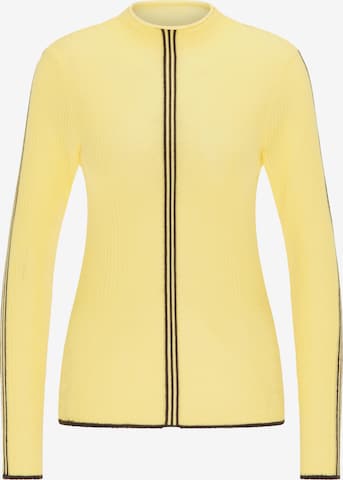 Pull-over MYMO en jaune : devant