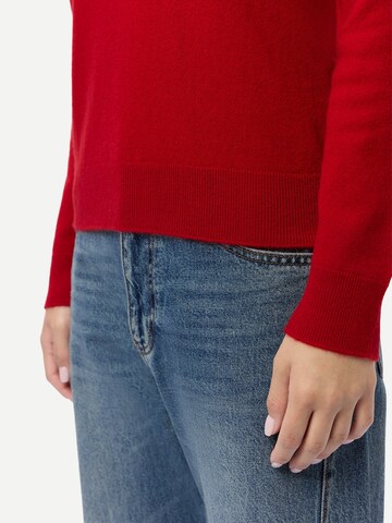 GOBI Cashmere Pullover 'Women's Timeless Cashmere Turtleneck Sweater'‌‌‌ in Rot