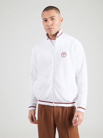 Carlo Colucci Sweatjacka i vit: framsida