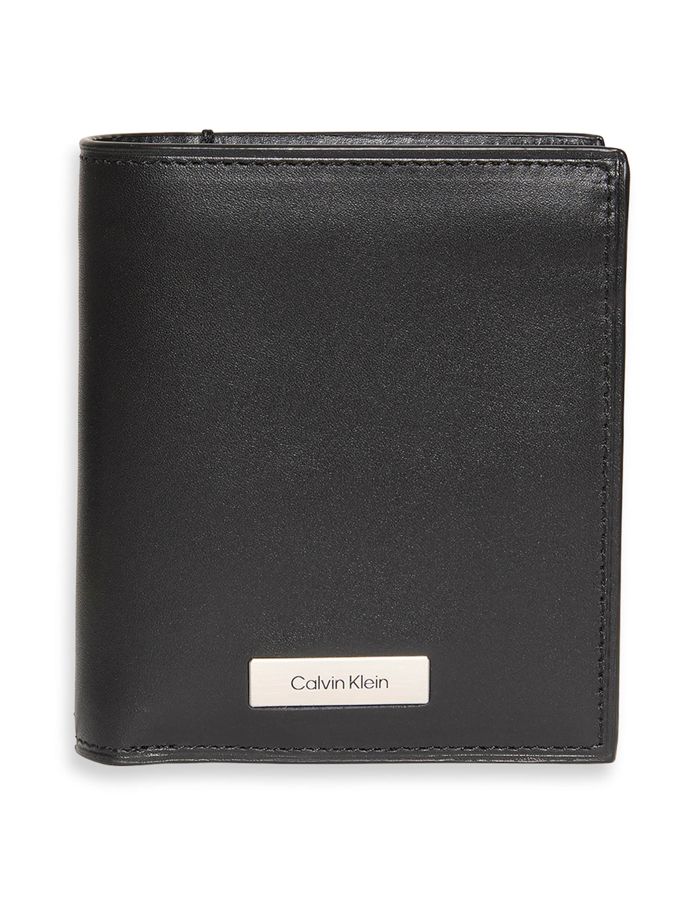 Calvin Klein Wallet in Black: front