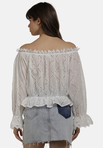 MYMO Bluse i hvid