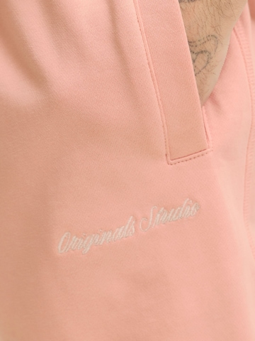 JACK & JONES - Loosefit Pantalón 'JPSTKarl Norrebro' en naranja