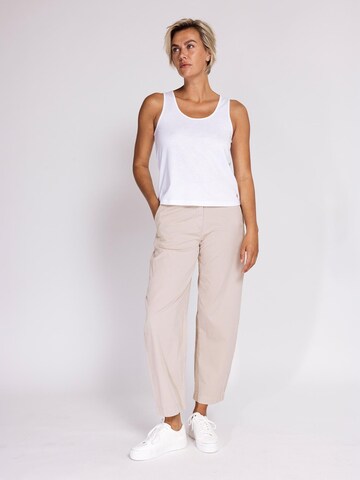 Zhrill Tapered Pants 'ZHDAIJA' in Beige