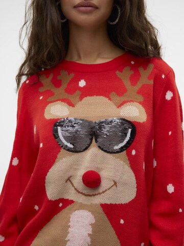 VERO MODA Trui in Rood