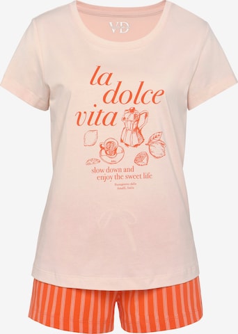 VIVANCE - Pijama en rosa: frente