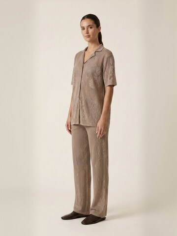 Levete Room Shirt ' LR-RUBIE ' in Beige