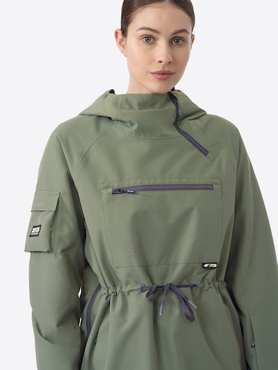 4F Športna jakna | kaki barva, Prikaz izdelka