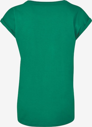T-shirt 'Beach Please' Merchcode en vert
