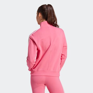 ADIDAS SPORTSWEAR - Sweatshirt de desporto 'Essentials 3-Stripes ' em rosa