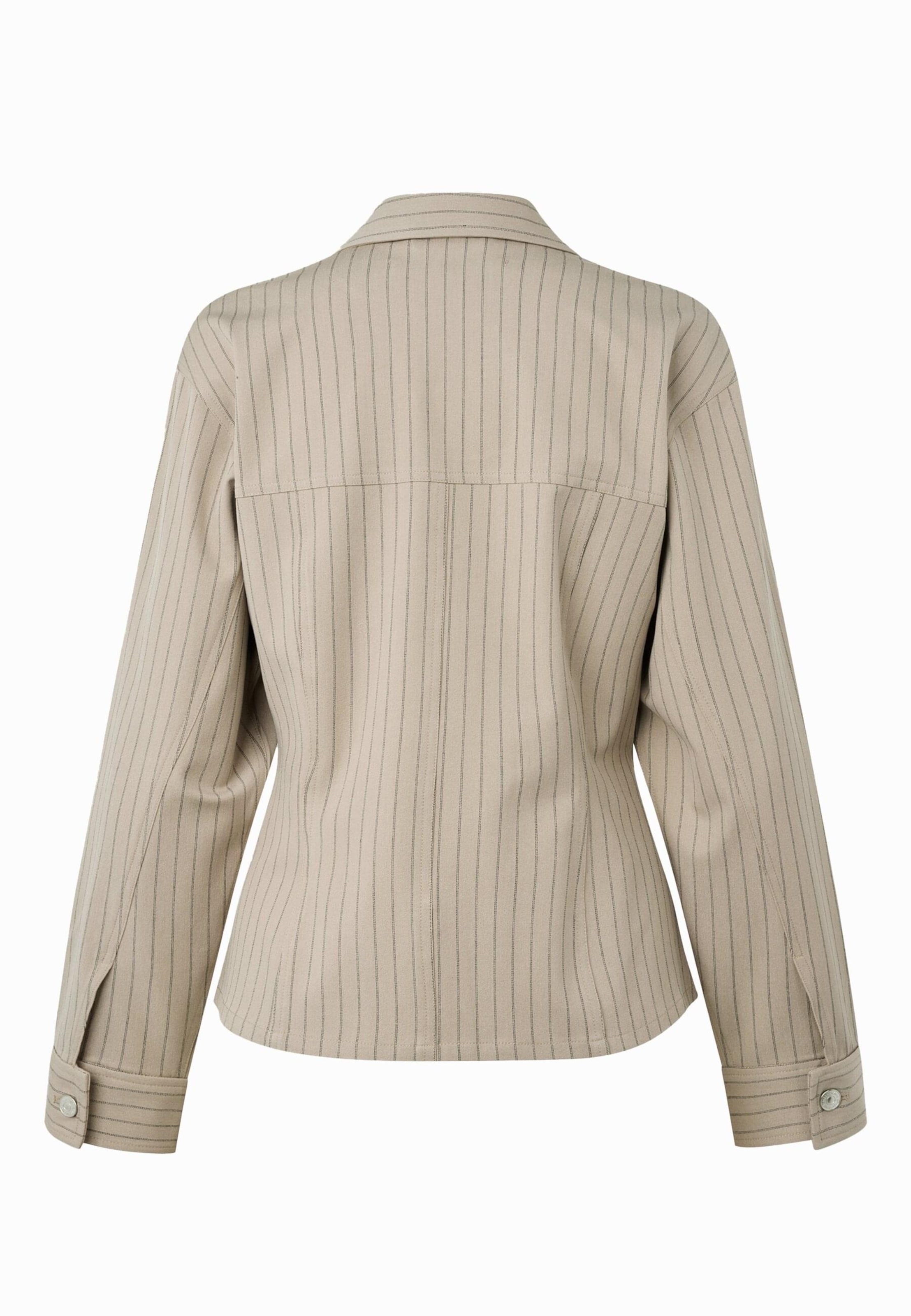 SECOND FEMALE Jacke 'Rayures' in Braun