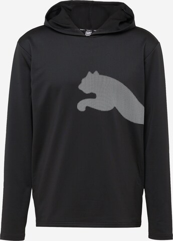 PUMA Sportsweatshirt 'Train All Day' in Schwarz: predná strana