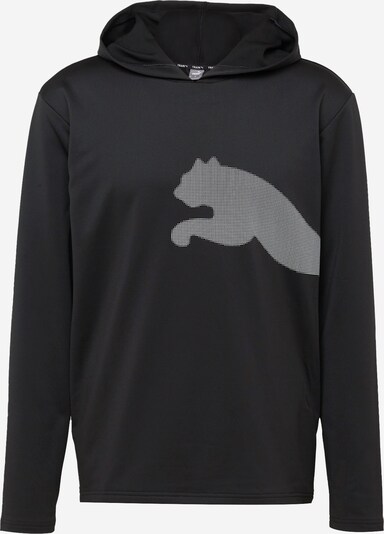 PUMA Sportsweatshirt 'Train All Day' in schwarz / weiß, Produktansicht