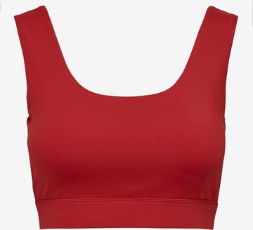 ONLY PLAY Bustier Sport bh 'SANA-2' in Rood: voorkant