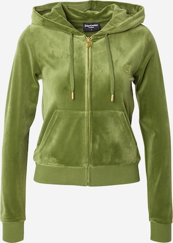 Juicy Couture Кофта на молнии 'Robertson' в Зеленый: спереди