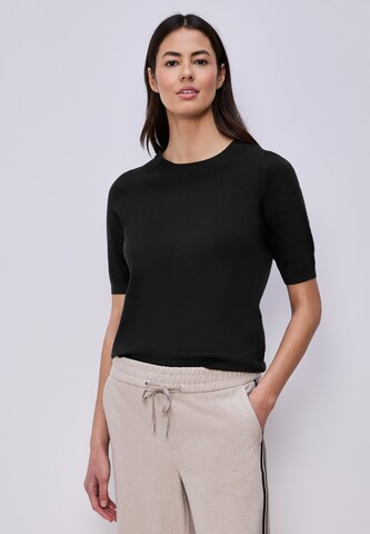 STREET ONE Sweater in Black: front