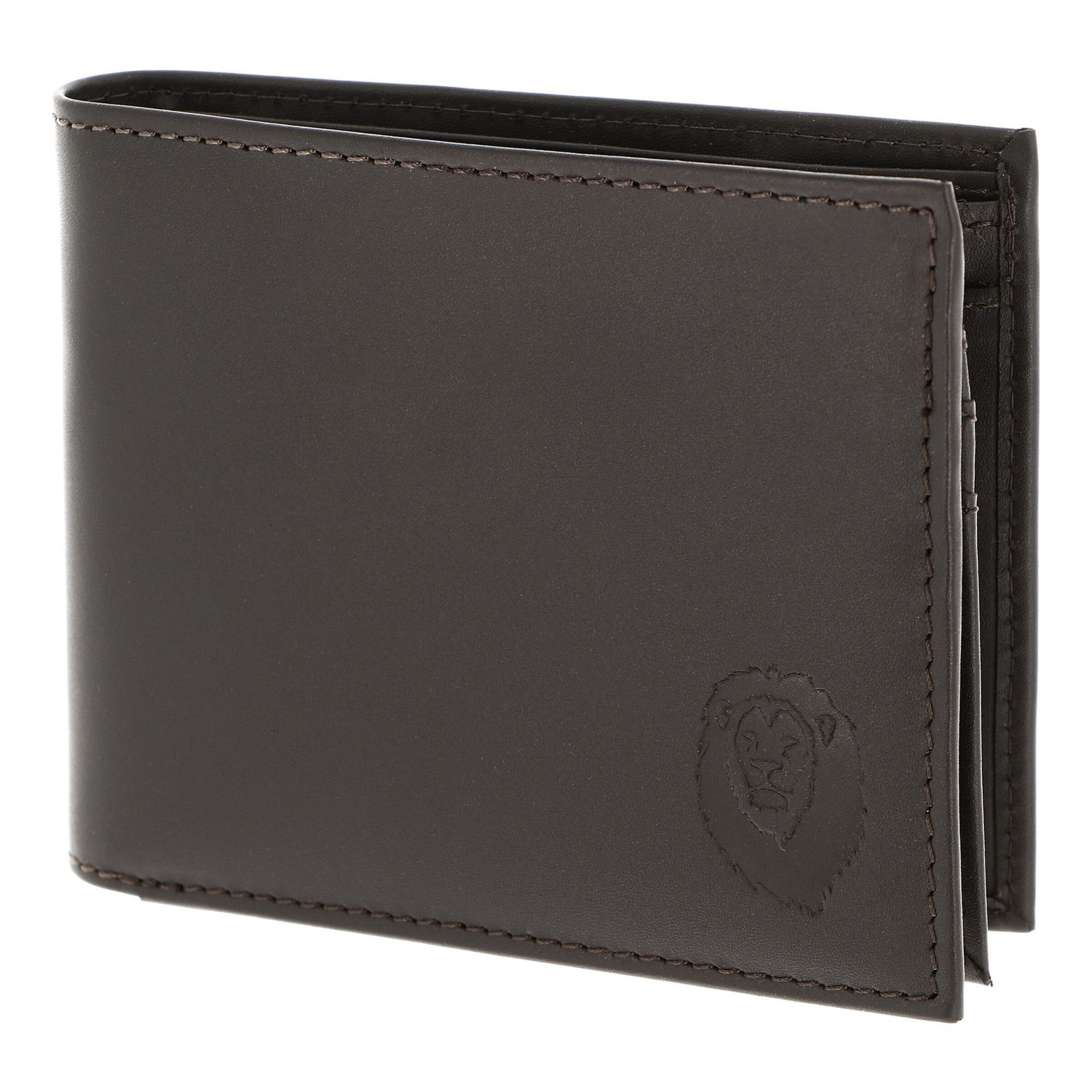 Porte-monnaies OXMOX en marron : devant