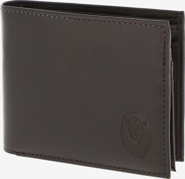 Porte-monnaies OXMOX en marron : devant