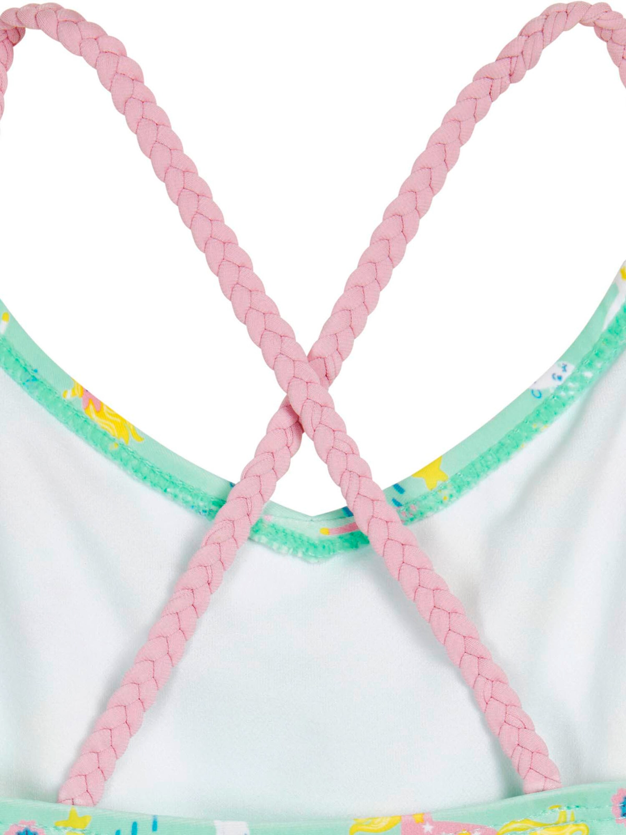 PLAYSHOES Бански костюм 'Einhorn' в зелено