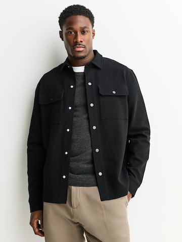 Next Средняя посадка Рубашка в Синий: спереди