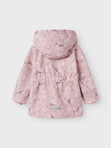 NAME IT Between-season jacket 'NMFMaxi' in Pink