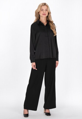usha BLACK LABEL Shirt in Zwart