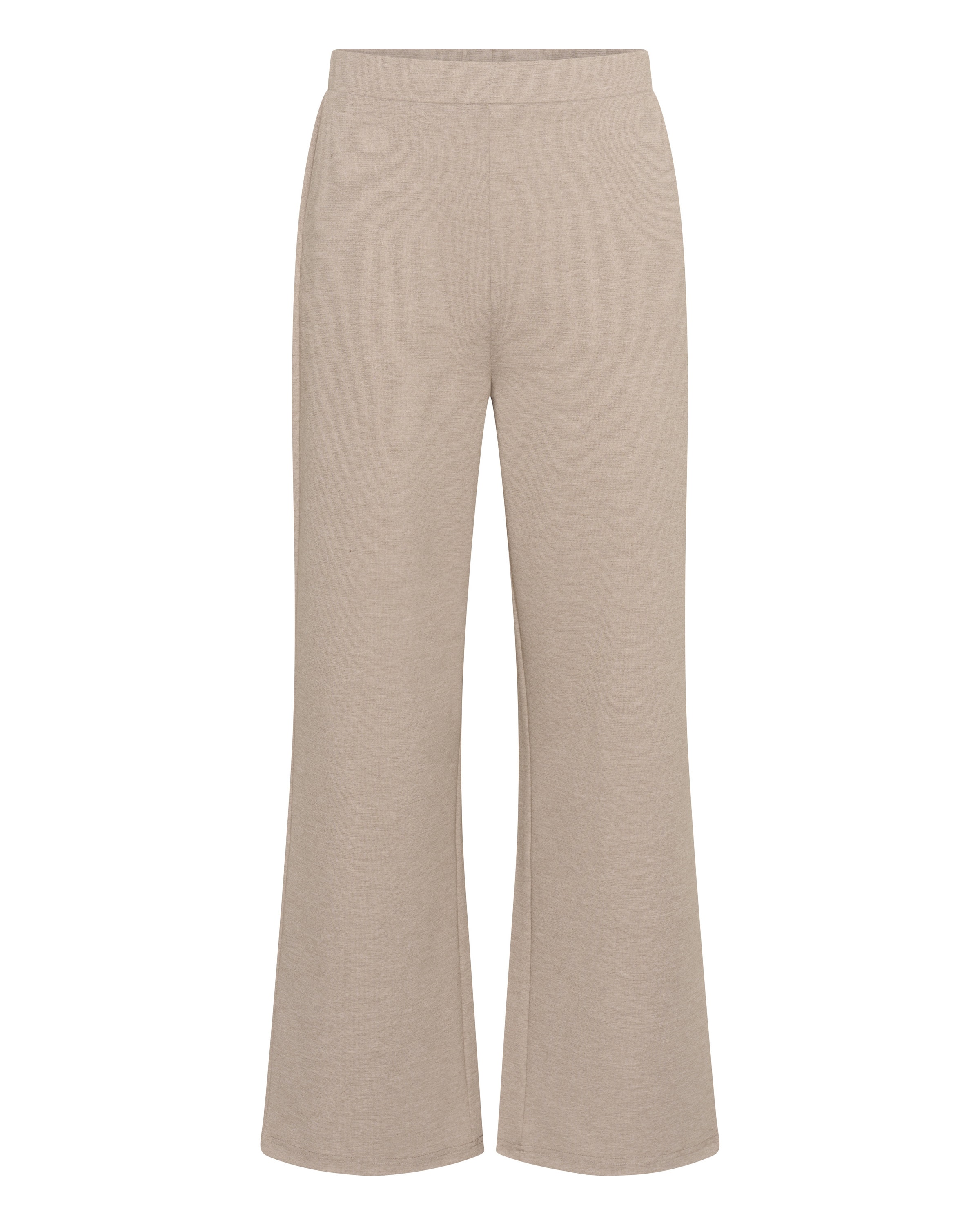 Wide Leg Pantalon 'CRAnett' Cream en beige : devant