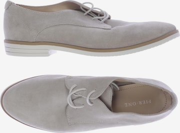 Pier One Flats & Loafers in 39 in Grey: front