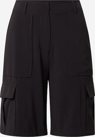 Samsøe Samsøe tavaline Klapptaskutega püksid 'Citrine', värv must: eest vaates