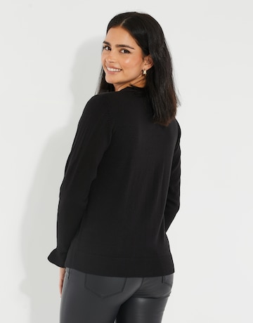 Threadbare Sweater 'THB Xmas' in Black